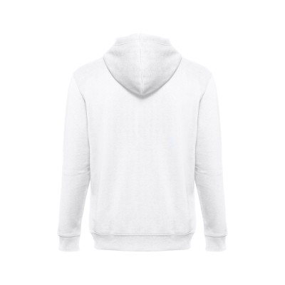 THC AMSTERDAM WH. Men's hooded full zipped sweatshirt